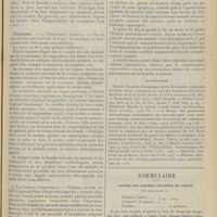 1315 - Page 1317 - Revue générale. La hanche à ressort ou maladie de Perrin-Ferraton ; par René Horand... VI. Symptômes / VIII. Le pronostic / Formulaire. Contre les dartres volantes du visage ; par Sabouraud