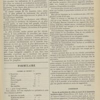 1347 - Page 1351 - XXIe Congrès de l'Association française de chirurgie. (Paris, 5-10 octobre 1908). Résumé et analyse des rapports. Traitement chirurgical des cavités osseuses d'origine pathologique. MM. Broca et Nové-Josserand / Formulaire. Contre le prurit / Analyses. Médecine. Des pancréatites d'origine métastatique dans les oreillons. (Wilfrid Edgecombe. The Practitioner...). [M. Lance] / Chirurgie. Un cas de perforation du côlon au cours de la dysenterie bacillaire aiguë. (Pierre Duval et P. Kahn. Arch. des mal. de l'appareil digestif et de la nutrition...). [L. Babonneix]