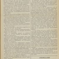 1357 - Page 1361 - Rhumatisme tuberculeux et tuberculose inflammatoire ; par le Professeur Antonin Poncet / Formulaire. Contre l'épistaxis rebelle. (Nouveaux remèdes)