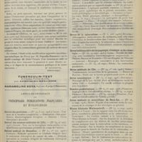1363 - Page 1367 - Livres nouveaux. Mémoire sur l'emploi du rétracteur métallique du Baron Percy dans l'amputation de la cuisse et de la jambe, par M. le Médecin-Inspecteur général Dujardin-Beaumetz. [Dr Bonnette] / Articles originaux des principales publications françaises et étrangères. Journal des praticiens / Journal des sciences médicales de Lille / Journal médical de Bruxelles / Pédiâtrie pratique / Presse médicale / Revue de la tuberculose / Revue hebdomadaire de laryngologie, d'otologie et de rhinologie / Revue médicale de l'Est / Revue neurologique / Semaine gynécologique / Union médicale et scientifique du Nord-Est / Wiener klinische Wochenschrift