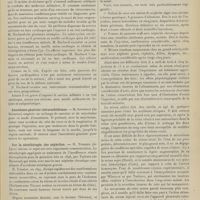 1371 - Page 1375 - Sociétés savantes. Académie de médecine. (Séance du 6 octobre 1908). Les fausses maladies du coeur dans leurs rapports avec le service militaire. M. Huchard / Anesthésie générale intrarachidienne. M. Jonnesco... / Sur la sérothérapie des néphrites. M. Teissier...