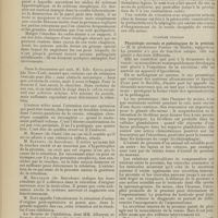 1386 - Page 1390 - Ier Congrès de l'Association internationale d'urologie. (Paris, 30 septembre-3 octobre 1908). Deuxième question. Les rétentions d'urine sans obstacle mécanique et en dehors des maladies du système nerveux. MM. Albarran et Noguès / Troisième question. Physiologie normale et pathologique de la prostate. M. le Professeur Posner...