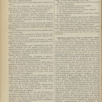 1394 - Page 1398 - Ier Congrès de l'Association internationale d'urologie. (Paris, 30 septembre-3 octobre 1908). Quatrième question. Indications opératoires dans la tuberculose rénale. M. le Docteur Brongersma... / Indications opératoires dans la tuberculose rénale. M. Barthélemy Guisy...