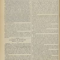 1408 - Page 1412 - Médecine pratique. La levure de bière dans le traitement des brûlures / Académie de médecine. (Séance du 13 octobre 1908). Epidémies. M. Widal