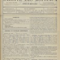 1413 - Page 1417 - Sommaire / Chronique et nouvelles scientifiques. Hôpitaux de Paris / Les criminels à responsabilité atténuée / Association des journalistes médicaux français (9, rue de Poissy, Paris, Ve) / Statistique / Nécrologie