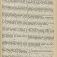 1417 - Page 1421 - Revue générale. Cancer primitif des canaux biliaires. [Hépatique. Cystique. Cholédoque] ; par MM. Jean Rhenter et Jean Rebattu... IV. Symptomatologie / V. Evolution / VI. Formes cliniques