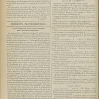 1444 - Page 1448 - Analyses. Chirurgie. Traitement opératoire des calculs enclavés dans la portion pelvienne de l'uretère. (Hugh M. Rigby. Ann. of Surg... nov...). [F. Gardner] / Intérêts professionnels. L'hospitalisation des malades payants les « Maisons médicales » / Faculté de médecine de Paris. Année scolaire 1908-1909. Professeurs honoraires : MM. Jaccoud. Fournier, Farabeuf, Duplay, Guyon. Cours et conférences