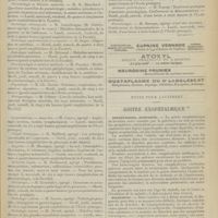 1445 - Page 1449 - Faculté de médecine de Paris. Année scolaire 1908-1909. Cours et conférences. (A suivre) / Notes pour l'internat. Goitre exophtalmique