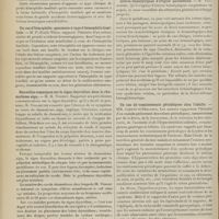 1468 - Page 1472 - Sociétés savantes. Société médicale des hôpitaux. (Séance du 23 octobre 1908). La petite hémophilie familiale. MM. P.-Emile Weill et Boyé / Un cas d'hémophilie spontanée à type d'hémophilie familiale. M. P.-Emile Weill / Nouvelles remarques sur le signe thyroïdien dans le rhumatisme aigu. M. H. Vincent / Ictères hémolytiques d'origine paludéenne. M. Sacquépée / Un cas de vomissements périodiques chez l'adulte. MM. Carnot et Descomps