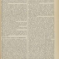 1489 - Page 1493 - Congrès international de la tuberculose. (Washington, 21 septembre-12 octobre 1908). Section d'anatomie pathologique et de bactériologie. M. Rosenau... / Section d'étude clinique et de thérapeutique. M. Williams...