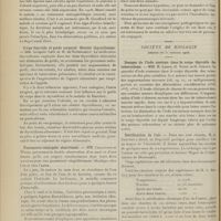 1504 - Page 1508 - Sociétés savantes. Société médicale des hôpitaux. (Séance du 30 octobre 1908). Deux cas d'ictère hémolytique. MM. Chauffard et Troisier / Corps thyroïde et poids corporel. Obésité thyroïdienne. MM. Léopold Lévi et H. de Rothschild / Pneumonie conjugale simultanée. MM. Chauffard et Widal / Société de biologie. (Séance du 31 octobre 1908). Dosages de l'iode contenu dans le corps thyroïde des tuberculeux. MM. H. Labbé, G. Vitry et G. Giraud / Stérilisation de l'air. M. A. Sartory / Transmission de la rage à la souris par ingestion. M. Remlinger