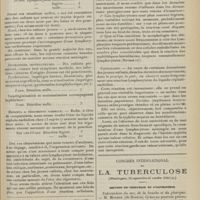 1537 - Page 1541 - De la réaction du liquide céphalo-rachidien au cours de quelques dermatoses des jeunes enfants ; par Marcel Ferrand... / Congrès international de la tuberculose. (Washington, 21 septembre-12 octobre 1908). Section de chirurgie et d'orthopédie
