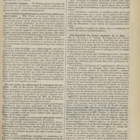 1541 - Page 1545 - Sociétés savantes. Société médicale des hôpitaux. (Séance du 6 novembre 1908). A propos des néphrites amygdaliennes et de la communication de M. L. Bernard. M. Comby, M. Bernard / Pneumonie conjugale. M. Netter / Ictère hémolytique développé au cours d'une anémie post-hémorragique. MM. Widal et Joltrain / Note sur l'action du radium dans le traitement des néoplasies. MM. de Beurmann, Wickham et Degrais / Emploi du radium dans le traitement des épithéliomas de la peau et des muqueuses. MM. Wickham et Degrais / Séro-diagnostic des formes atypiques de la lèpre. MM. E. Gaucher et P. Abrami