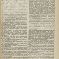 1551 - Page 1555 - Sociétés savantes. Académie de médecine. (Séance du 10 novembre 1908). La déclaration obligatoire des maladies transmissibles / Polioencéphalite syphilitique. Ophtalmoplégie totale et bilatérale accompagnée de symptômes bulbaires. Efficacité du traitement spécifique. M. Dieulafoy / Que vaut la consultation de nourrissons dans la lutte actuelle contre la mortalité infantile ? M. Rousseau-Saint-Philippe / Les sources de Vichy. M. Hanriot