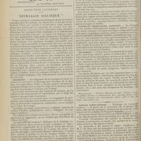 1554 - Page 1558 - Notes pour l'internat. Névralgie sciatique / Hôpital Saint-Antoine
