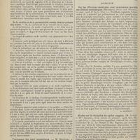 1622 - Page 1626 - Sociétés savantes. Académie de médecine. (Séance du 24 novembre 1908). Les cures solaires directes en montagne. M. Rollier / De la surdité et de la perméabilité nasale chez les enfants des écoles. M. A. Courtade / Traitement des noevi congénitaux. M. Ménétrel / Analyses. Médecine. Sur les affections cérébrales avec terminaison mortelle sans lésions anatomiques. (Hochhaus. Deuts. med. Wochens...). [A. Lemierre] / Etudes sur la rétraction du caillot sanguin. (M. Arthus et Mlle Chapiro. Arch. intern. de physiol...). [L. Gayard]