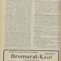 1626 - Page 1630 - Articles originaux des principales publications françaises et étrangères. Marseille médical / Medical Record / Presse médicale / Revue hebdomadaire de laryngologie, d'otologie et de rhinologie / Revue médicale de l'Est / Semaine gynécologique / Semaine médicale / Union médicale et scientifique du Nord-Est