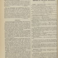 1660 - Page 1664 - Analyses. Médecine. Immunisation active par injections sous-cutanées de bacilles typhiques vivants dans l'infection éberthienne. Résultats pratiques utilisables. (B. Pescarolo et Quadrone. Centralbl. f. Inn. Med...). [A. Lemierre] / Trois cas d'hémiplégie post-scarlatineuse. (Rolleston. Review of Neurol. a. Psych...). [L. Babonneix] / Chirurgie. Ossification de l'appareil stylo-hyoïdien. (Thomas Dwight. Ann. of Surg...). [F. Gardner] / Chronique et nouvelles scientifiques (suite). Guerre / Ministère de l'intérieur / Comité de vigilance du Congrès des praticiens / Nécrologie / Conférences / Avis