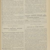 1769 - Page 1773 - Chronique et nouvelles scientifiques. (Suite). Société nationale du chien sanitaire / Nécrologie / Conférences pour l'internat des asiles de la Seine / Articles originaux des principales publications françaises et étrangères. Revue hebdomadaire de laryngologie, d'otologie et de rhinologie / Revue médicale de l'Est / Revue neurologique / Semaine gynécologique / Semaine médicale / Tribune médicale / Notes pour l'internat. Séméiologie de l'ictère chronique