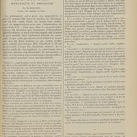 1775 - Page 1779 - Hôpital des enfants malades. (Service de M. Broca). Pneumonie simultanée chez le frère et la soeur. Appendicite et pneumonie ; par M. Railliet...