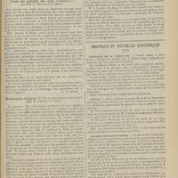 1781 - Page 1785 - Livres nouveaux. Nouveau traité de chirurgie, par A. Le Dentu et P. Delbet. Maladies des articulations, fascicule VII, par MM. P. Mauclaire et Ch. Dujarier. [E. Le Sourd] / Traité des maladies des voies urinaires, par MM. E. Desnos et H. Minet. [E. Le Sourd] / Monographies cliniques. Les sulfo-éthers urinaires ; MM. H. Labbé et G. Vitry. [L. Babonneix] / Notes de thérapeutique / Chronique et nouvelles scientifiques (suite). Retraite de M. Campenon / Guerre / Examens de sages-femmes / Nécrologie