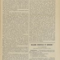 0021 - Page 15 - A propos du tétanos ; par A. Guinard... / Occlusion intestinale et grossesse ; par M. Lemercier...