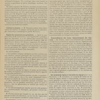 0025 - Page 19 - Sociétés savantes. Académie de médecine. (Séance du 5 janvier 1909). Sclérose en plaques. M. Raymond, deux observations communiquées par M. Marinesco / Emploi des arsenicaux en agriculture. Après la communication de M. Cazeneuve / Société de médecine de Paris. (Séance du 16 décembre 1908). Résultats éloignés des prostatectomies. M. Desnos / Renouvellement des tissus. Rajeunissement des fonctions. M. Guelpa / Les maisons de régime et les tables de régime (suite de la discussion). M. Laussedat, sur le travail de M. Dedet