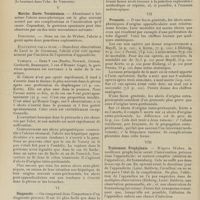 0108 - Page 102 - Revue générale. Les abcès sous-phréniques d'origine appendiculaire ; par M. Lance... IV. Symptômes / V. Marche. Durée. Terminaison / VI. Diagnostic / VII. Pronostic / VIII. Traitement. Prophylaxie