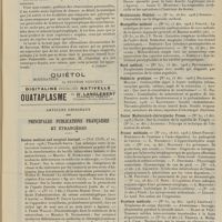 0187 - Page 181 - Correspondance. [P. Fredet] / Articles originaux des principales publications françaises et étrangères. Boston medical and surgical Journal / Medizinische Blaetter / Montpellier médical / Nord médical / Pédiatrie pratique / Pester Medizinisch-chirurgische Presse / Presse médicale / Province médicale / Wiener klinische Wochenschrift
