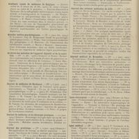 0240 - Page 234 - Articles originaux des principales publications françaises et étrangères. Académie royale de médecine de Belgique / Annales médico-psychologiques / Archives des maladies de l'appareil digestif et de la nutrition / Journal de médecine de Bordeaux / Journal de médecine et de chirurgie pratiques / Journal des praticiens / Journal des sciences médicales de Lille / Journal médical de Bruxelles / Lyon chirurgical / Lyon médical