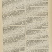 0261 - Page 255 - Sociétés savantes. Société de chirurgie. (Séance du 17 février 1909). Ligature des deux veines jugulaires internes. M. Morestin, sur une observation de M. Duval / Traitement des gangrènes diabétiques par l'air chaud. M. Ricard / Résultats éloignés d'une opération pour épispadias. M. Pozzi