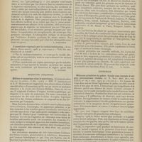0262 - Page 256 - Analyses. Médecine. Adénites cervicales et sous-maxillaires dans la convalescence de la diphtérie. (Rolleston. The Brit. Journ. of Child. Diseas...). [L. Babonneix] / L'anesthésie régionale par la rachistovaïnisation (Avramesco. Revue neurol...). [L. Alquier] / Médecine infantile. Oedème et anasarque chez le nourrisson (Communication à la Soc. de pédiat...). [L. Gayard] / De l'eau de mer dans la tuberculose pulmonaire et dans la gastro-entérite infantile (Rose Wassermann. Th. de Montpellier...). [H. Roger] / Chirurgie. Mélanose primitive du palais : fustile naso-buccale d'origine sarcomateuse récente (J. N. Roy. Med. Rec...). [F. Gardner]