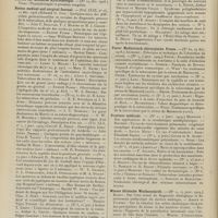 0312 - Page 306 - Articles originaux des principales publications françaises et étrangères. Blaetter für Klinische Hydrothérapie / Boston medical and surgical Journal / Medizinische Blaetter / Centralblatt für innere Medizin / Pédiatrie pratique / Pester Medizinisch-chirurgische Presse / Province médicale / Wiener klinische Wochenschrift