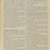 0366 - Page 360 - Revue générale. L'appendicite chronique d'emblée ; par Louis Brin... IV. Évolution, complications, pronostic
