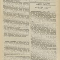 0405 - Page 399 - Revue générale. De l'hémianopsie. Sa valeur au point de vue clinique ; par le Docteur Caillaud... III. Pathogénie de l'hémianopsie / IV. Causes de l'hémianopsie / Sociétés savantes. Société de chirurgie. (Séance du 17 mars 1909). Les plaies du poumon, de M. Delorme