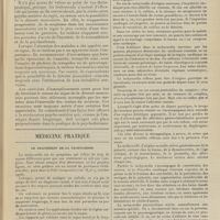 0415 - Page 409 - Le signe de la détente musculaire. Sa valeur en clinique psychologique ; par M. Bérillon... / Médecine pratique. Le traitement de la tachycardie. [A. Gaullieur L'Hardy]