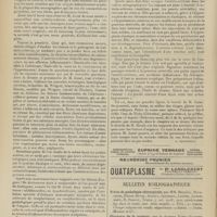 0430 - Page 424 - Livres nouveaux. Traité de l'artério-sclérose, par O. Josué. [L. Babonneix] / Bulletin bibliographique