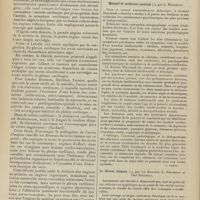 0442 - Page 436 - Revue générale. Angines de poitrine ; par Gaston Durand... II. Petite angine de poitrine (A suivre) / Livres nouveaux. Manuel de médecine mentale, par L. Marchand. [P. Camus] / Le cheval aliment, par les Docteurs E. Bernheim et Paul Rousseau. [A. Gaullieur L'Hardy]