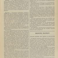0453 - Page 447 - Stomatite ulcéreuse ; par M. H. Grenet / Médecine pratique. Quelques procédés très simples de thoracentèse. [M. Brelet]