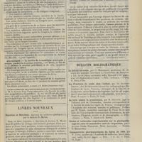 0473 - Page 467 - Chronique et nouvelles scientifiques. XIXe Congrès des médecins aliénistes et neurologistes de France et des pays de langue française / Statistique / Cours libre de psychopathologie du tube digestif / Livres nouveaux. Digestion et nutrition. Aperçus de médecine pratique, par le Docteur E. Monin. [L. Gayard] / Manuel de technique thérapeutique chirurgicale à l'usage des médecins praticiens, par le Professeur F. Gumprecht... Traduit en français par le Docteur F. Dauwe... [A. Gaullieur L'Hardy] / Bulletin bibliographique