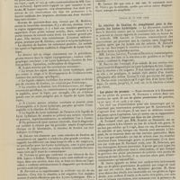 0481 - Page 475 - Sociétés savantes. Société de chirurgie. (Séance du 24 mars 1909). La stérilisation de la peau par la teinture d'iode. M. Walther, en son nom et au nom de son interne M. Touraine / Réaction de fixation dans le diagnostic des kystes hydatiques. M. Lejars, en son nom et au nom de M. Parvu /. (Séance du 31 mars 1909). La réaction de fixation du complément pour le diagnostic des kystes hydatiques, de M. Lejars, de MM. Legueu et Guinard / Les plaies du poumon, M. Rochard