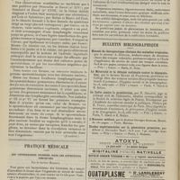 0552 - Page 546 - Revue générale. Formes cliniques de la sporotrichose de De Beurmann ; par H. Gougerot... II. Sporotrichoses localisées. Chancre sporotrichosique et sporotrichose lymphangitique. Adénite sporotrichosique. (A suivre) / Pratique médicale. Les combinaisons bromées dans les affections nerveuses ; par le Docteur Marceut / Bulletin bibliographique