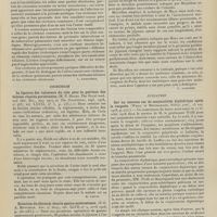 0561 - Page 555 - Analyses. Médecine. Des cirrhoses alcooliques avec ictère. (Gilbert et Lereboullet. Arch. des mal. de l'app. digest. et de la nutrit...). [L. Babonneix] / Chirurgie. La ligature des vaisseaux du rein pour la guérison des fistules rénales persistantes. (M. P. Holdt. The Royal med. and chir. Soc... in The Practitioner...). [M. Lance] / Direction du jéjunum dans la gastro-entérostomie (B. G. A. Moynihan. Ann. of Surg...). [F. Gardner] / Pédiatrie. Sur un nouveau cas de conjonctivite diphtérique après la rougeole. (Weill et Mouriquand. Pédiat. prat...). [L. Babonneix]