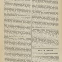 0575 - Page 569 - De l'asthme infantile ; par M. Pierre Maurel... / Médecine pratique. Le pronostic et le traitement des méningites aigües. [M. Brelet]