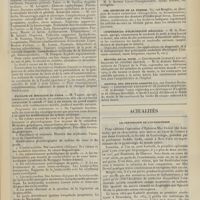 0585 - Page 579 - Chronique et nouvelles scientifiques. Clinique des maladies cutanées et syphilitiques / Faculté de médecine de Paris / Association de la presse médicale française / Les archives de la presse / Conférences d'électricité médicale / Hôpital de la Pitié / Hôpital des Enfants-Assistés / Actualités. Le centenaire de l'ovariotomie
