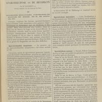 0587 - Page 581 - Revue générale. Formes cliniques de la sporotrichose de De Beurmann ; par H. Gougerot... III. Localisations extra-cutanées, sporotrichoses des muqueuses, des muscles, des os, des synoviales, etc.