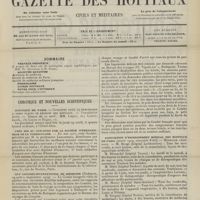 0611 - Page 605 - Sommaire / Chronique et nouvelles scientifiques. Hôpitaux de Paris / Prix mis au concours par la Société internationale de la tuberculose / XVIe Congrès international de médecine / Association d'enseignement médical des hôpitaux de Paris