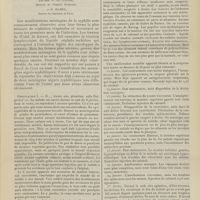 0615 - Page 609 - A propos de deux cas de méningites aiguës syphilitiques ; par MM. W. Oettinger... et H. Hamel...
