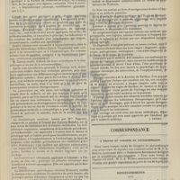 0653 - Page 647 - Livres nouveaux. Bibliothèque de thérapeutique, publiée sous la direction de A. Gilbert et P. Carnot... / Traité méthodique et clinique des maladies de l'appareil respiratoire, basé sur les doctrines médicales de l'Ecole de Montpellier, par M. Germain Rey... [L. Gayard] / Correspondance. A propos du Congrès de physiothérapie / Renseignements
