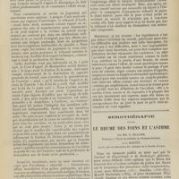 0657 - Page 651 - Clinque chirurgicale de l'Hôtel-Dieu. « L'accident » dans les accidents du travail ; par le Professeur Paul Reclus / Sérothérapie contre le rhume des foins et l'asthme ; par MM. G. Billard... et L. Maltet...